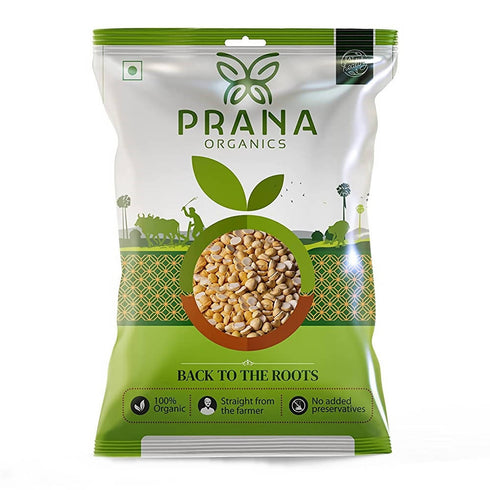Prana Organics Roasted Chana Dal/Bengal Gram