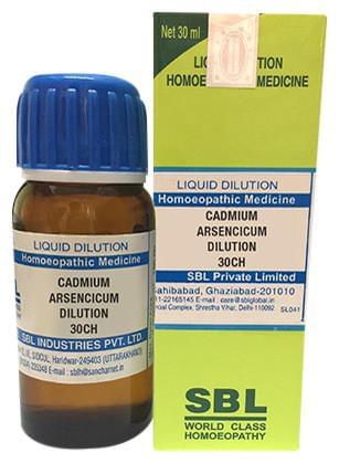 SBL Cadmium Arsencicum Dilution 30 CH