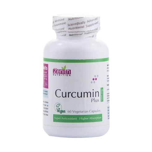 Zenith Nutrition Curcumin Plus 500mg Capsule ,bottle of 60 capsules 78g