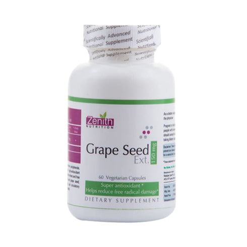 Zenith Nutrition Grape Seed Extract 150mg Capsule 60 capsules