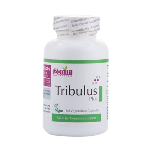 Medizen Labs Zenith Nutrition Tribulus Plus 400mg Capsule bottle of 60 capsules 78g