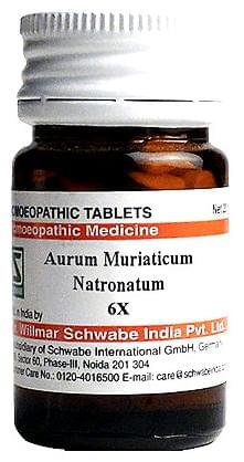 Dr Willmar Schwabe India Aurum Muriaticum Natronatum Trituration Tablet 6X