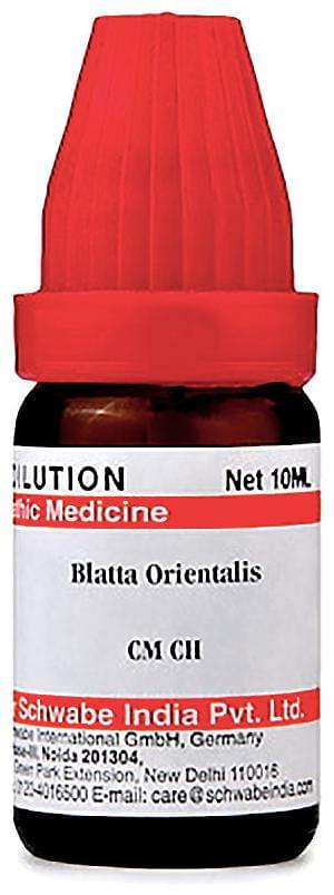 Dr Willmar Schwabe India Blatta Orientalis Dilution CM CH
