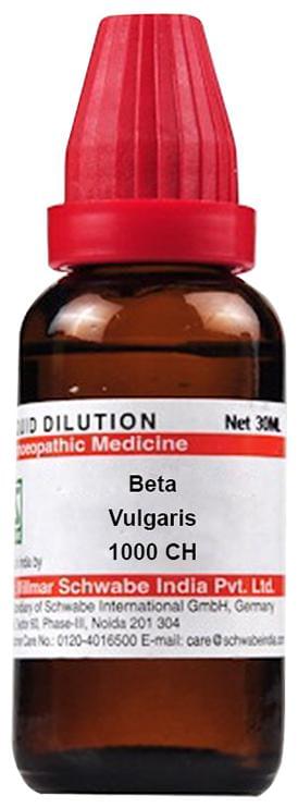Dr Willmar Schwabe India Beta Vulgaris Dilution 1000 CH