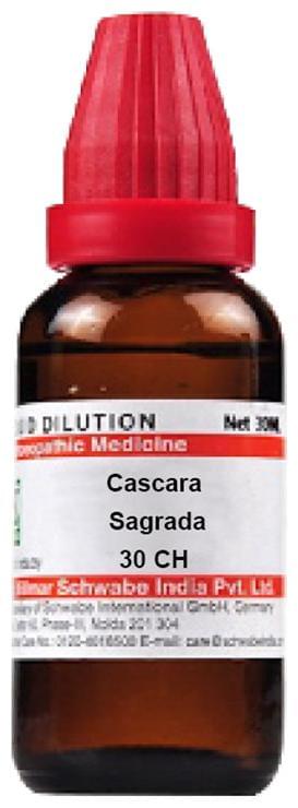 Dr Willmar Schwabe India Cascara Sagrada Dilution 30 CH
