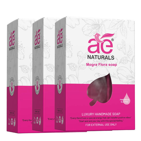Ae Naturals Handmade Mogra Flora Soap 100g