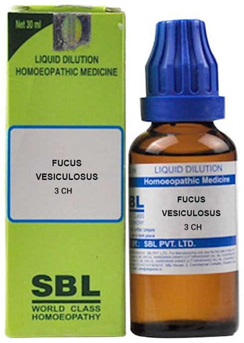 SBL Fucus Vesiculosus Dilution 3 CH