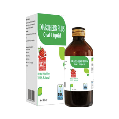 SBL Diaboherb Plus Oral Liquid Strawberry 250g