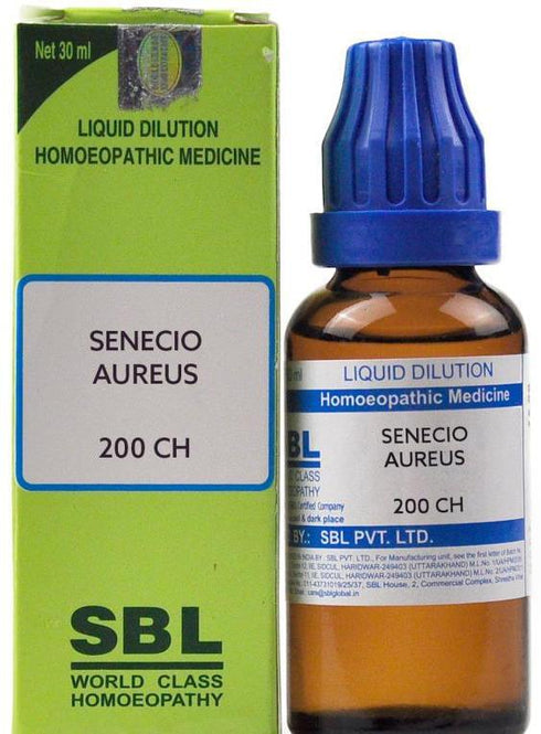 SBL Senecio Aureus Dilution 200 CH