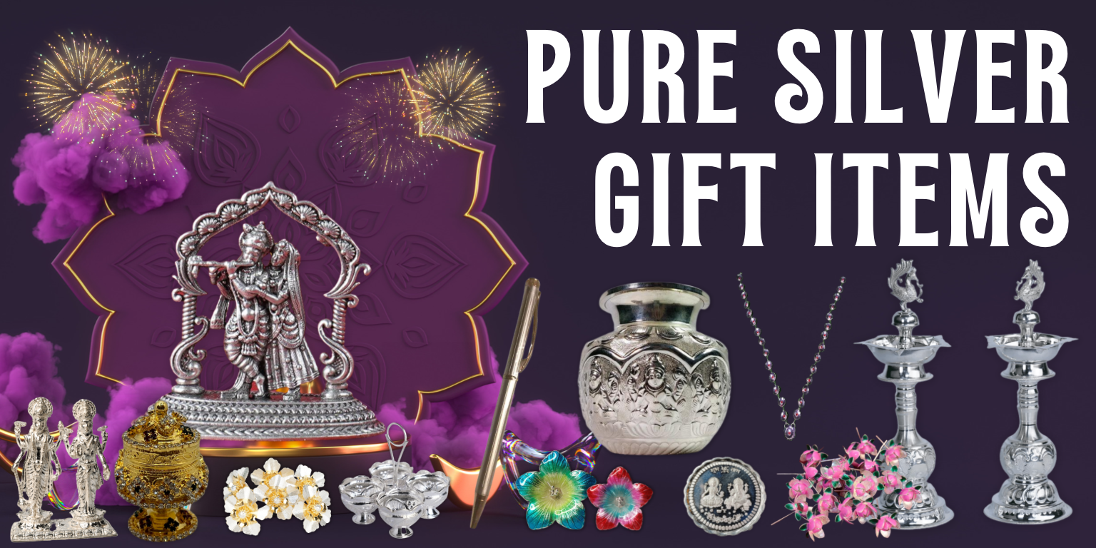 Buy 92.5 Pure Silver Articles at Wholesale Price Online | 35 grams Pure  Silver Maharaja Glass - Floral Design and Matt Finished – PureSilver.io