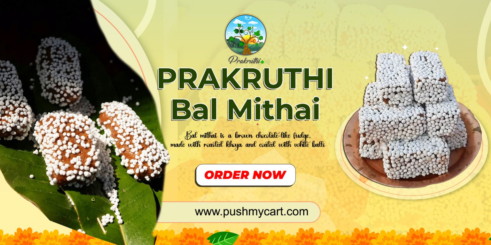 Buy Authentic Bal Mithai Online - North Indian Sweet Delight Available 