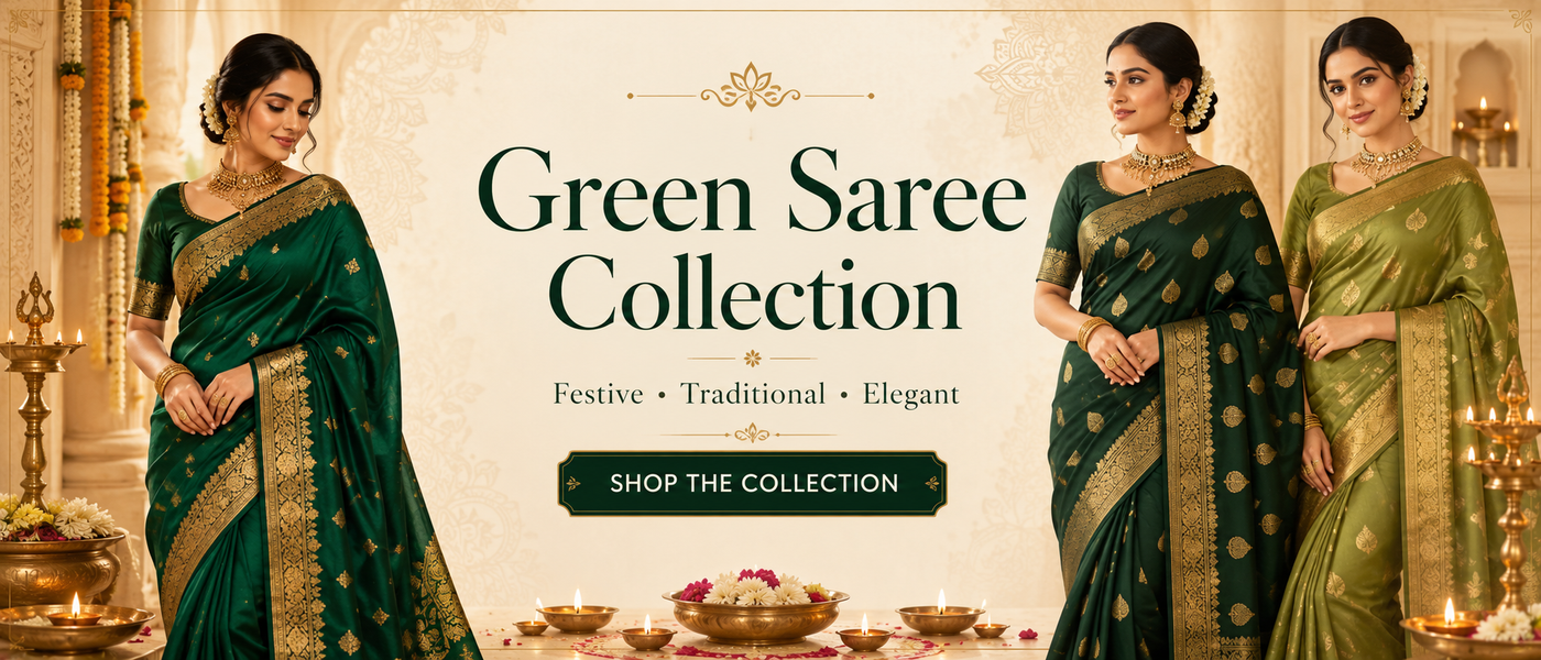 Shop Green Sarees