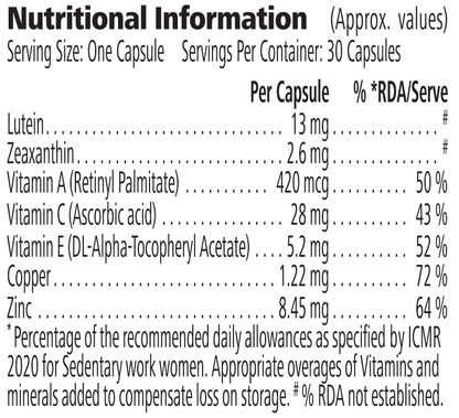 Herbalife Ocular Defense 30 Capsules