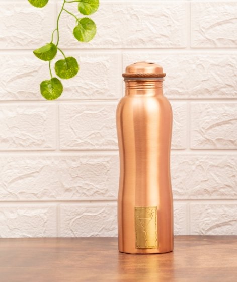 Isha Life Adiyogi Copper Water Bottle