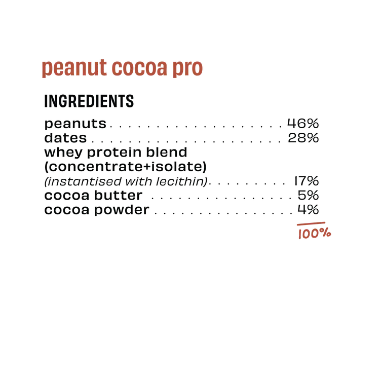 Peanut Cocoa Pro - Box of 5