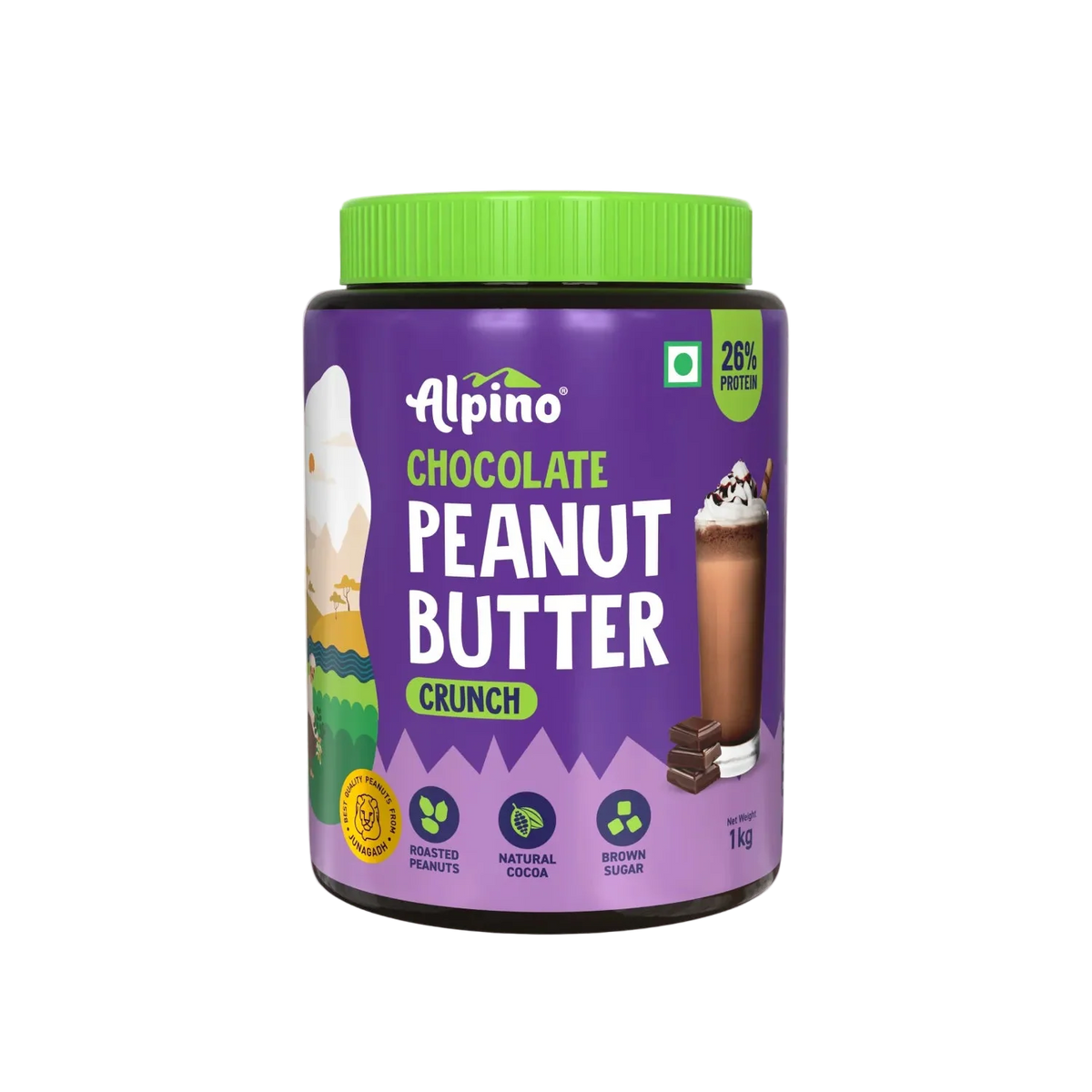 Alpino Chocolate Peanut Butter Crunch