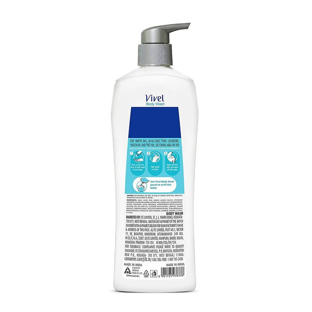 Vivel Body Wash Mint & Cucumber