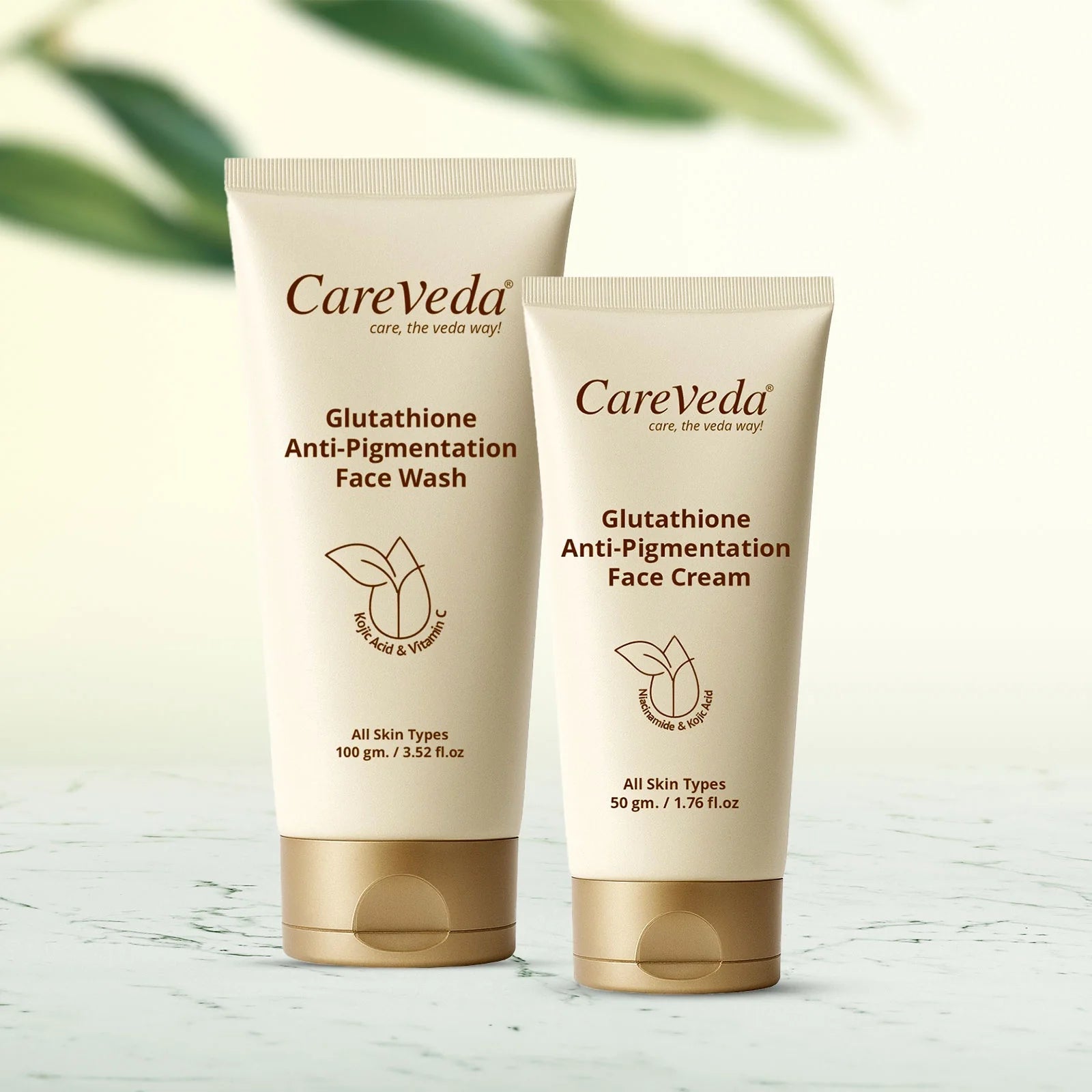glutathione face wash and cream CareVeda Skin Care Set of 2 Face – PUSHMYCART China L-Glutathione Oxidized Manufacturers