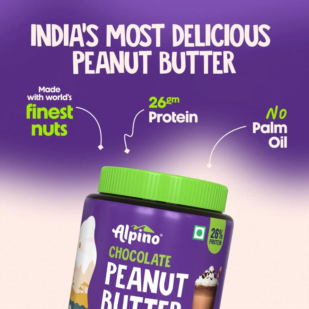 Alpino Chocolate Peanut Butter Smooth