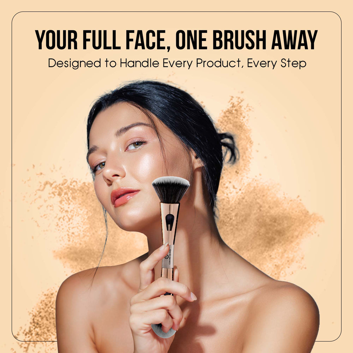 Colors Queen 4-in-1 Multi-Functional Brush