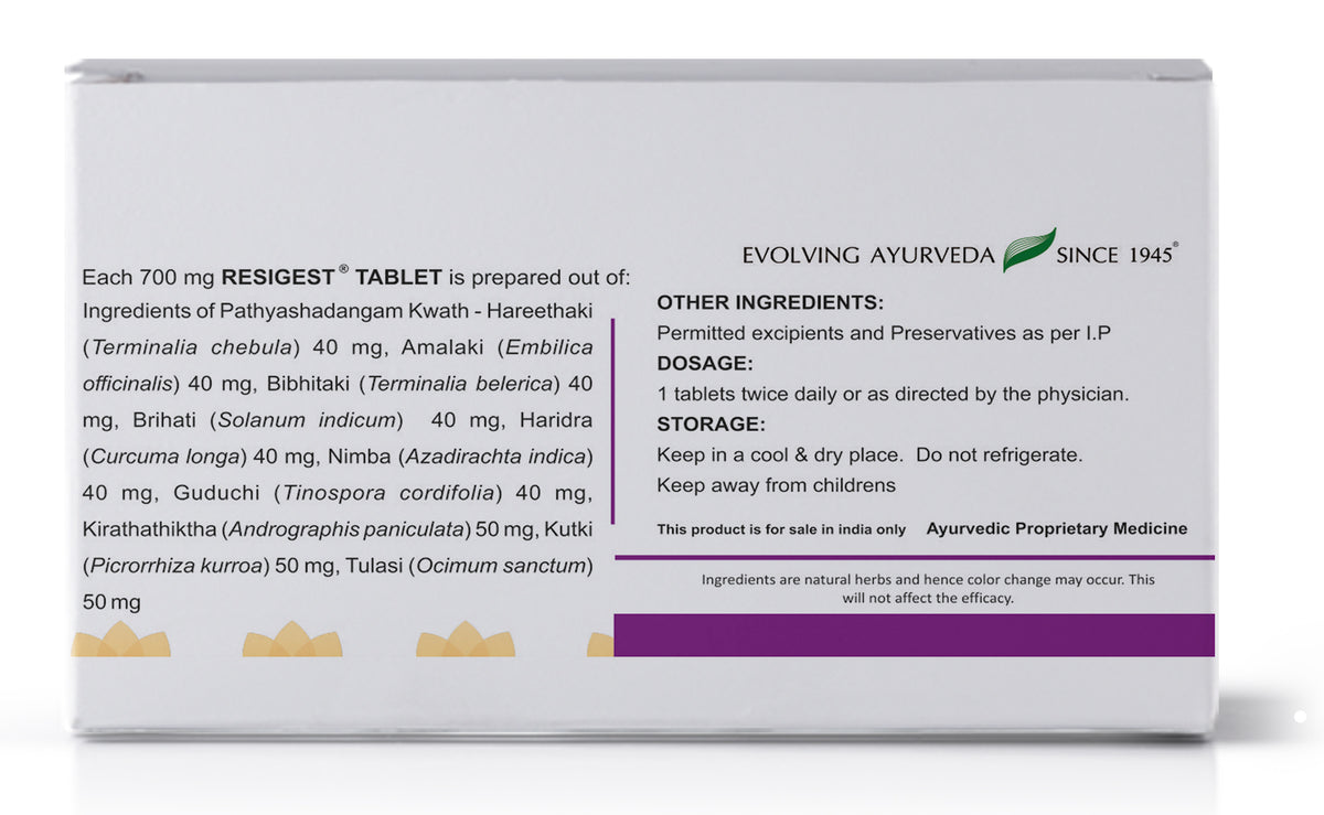 Kerala Ayurveda Resigest - PUSHMYCART