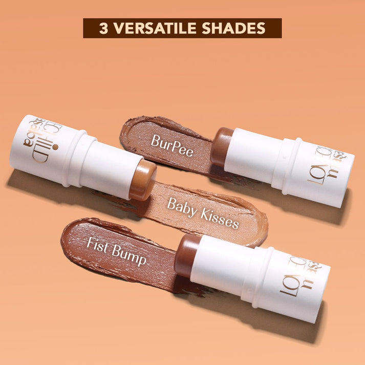 LoveChild BurPee | Mini Masaba Bronzer Makeup Stick Coffee Brown 