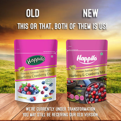 Happilo Premium Dried Blueberry Cranberry Duet - PUSHMYCART