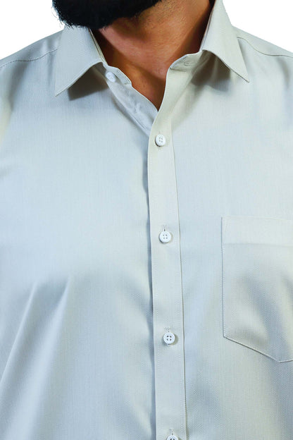 Veshbhoshaa Bluebird Men'S Light Brown Formal Shirt - PUSHMYCART