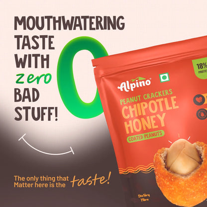 Alpino Peanut Crackers Chipotle Honey