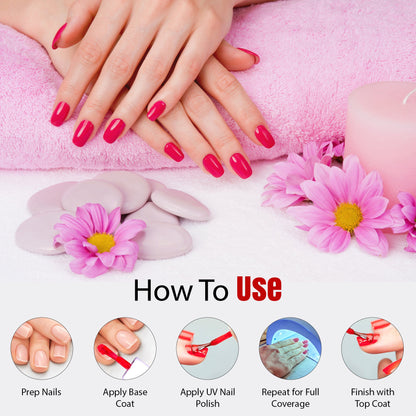 Colors Queen UV LED Soak Off Gel Polish - Glitter Nail Colors | 15 ML