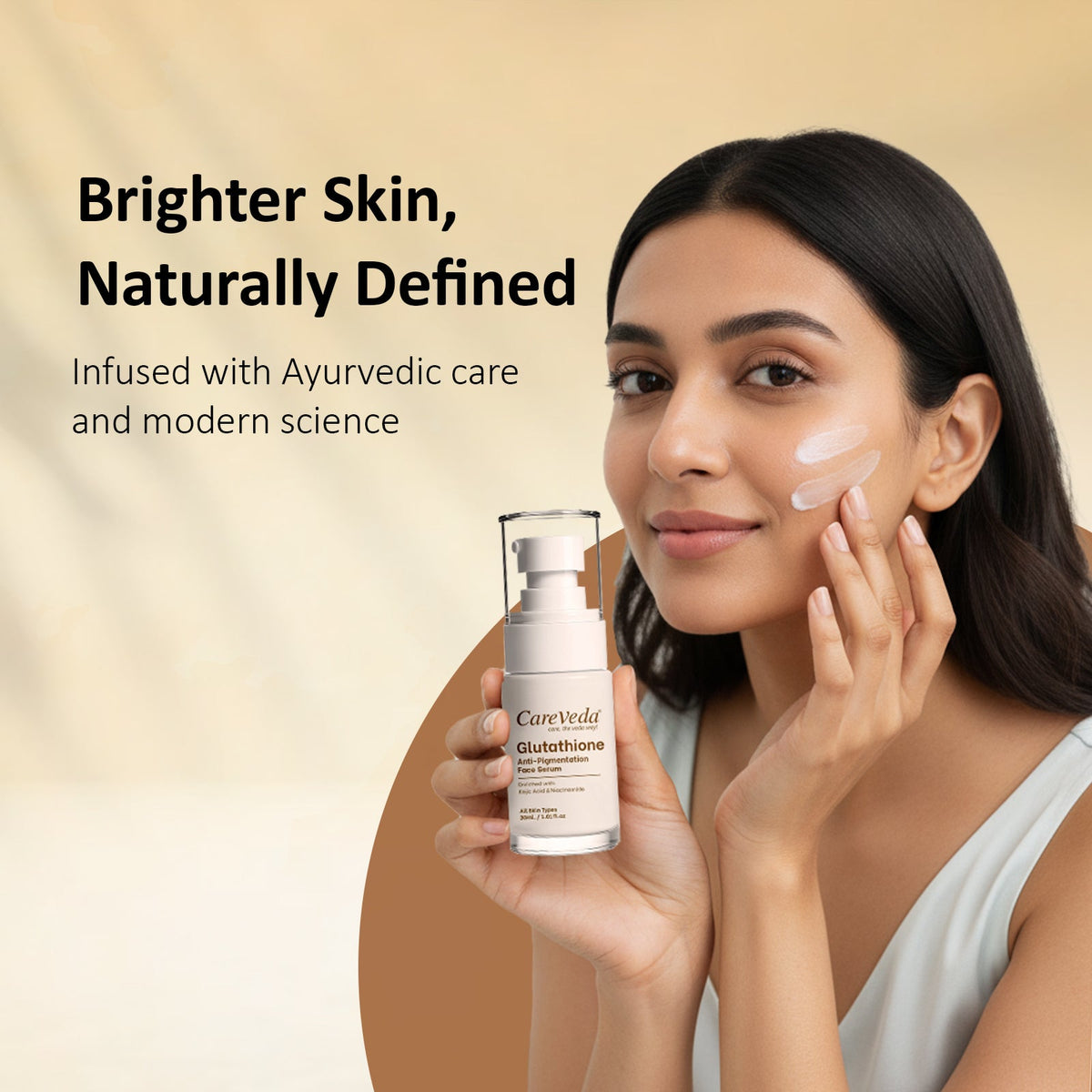 CareVeda Glutathione Anti-Pigmentation Face Serum