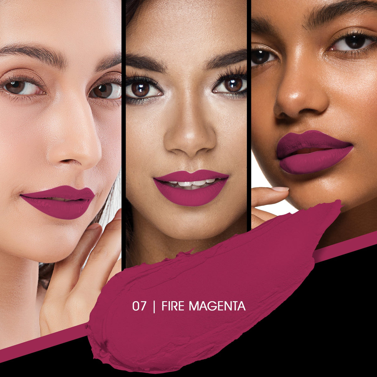 Colors Queen Kiss Lips Non-Transfer Matte Lipstick – 24 Bold Shades