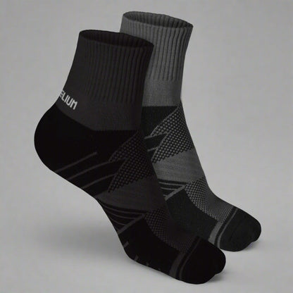 Heelium Bamboo Athletic Socks - 2 Pairs