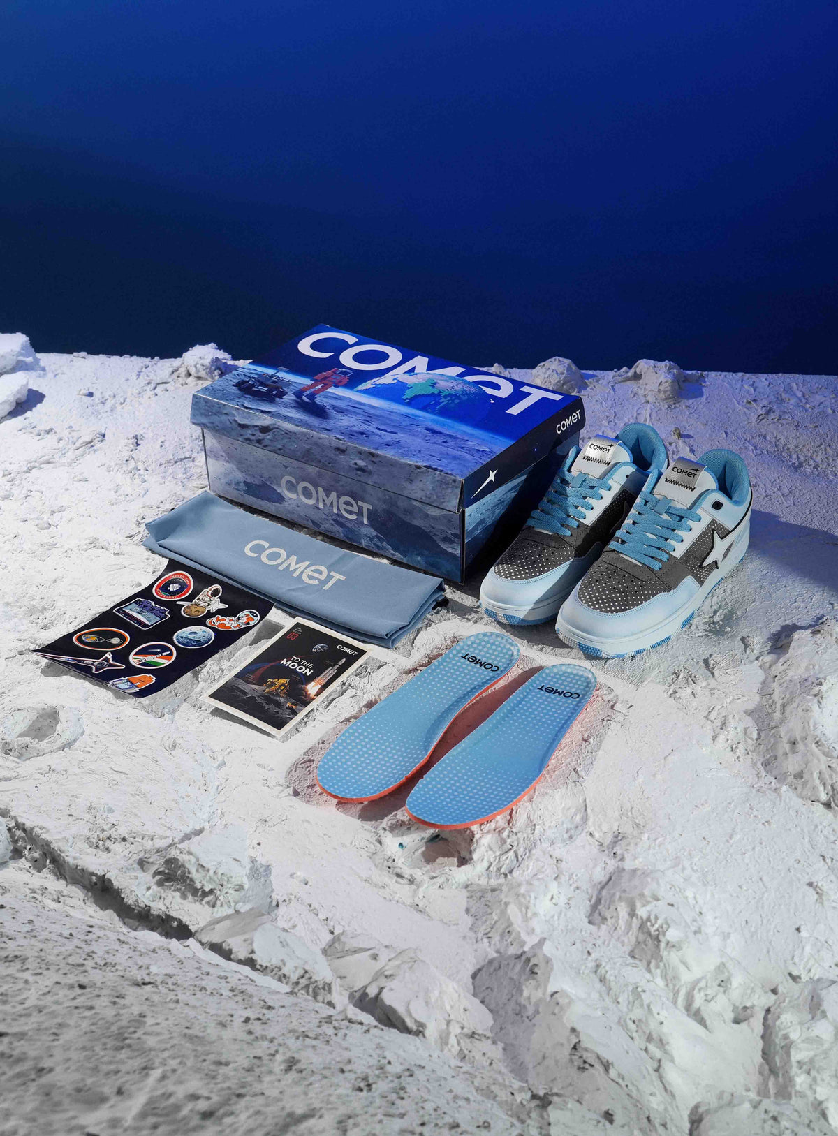 Comet X Lows To The Moon Sneakers