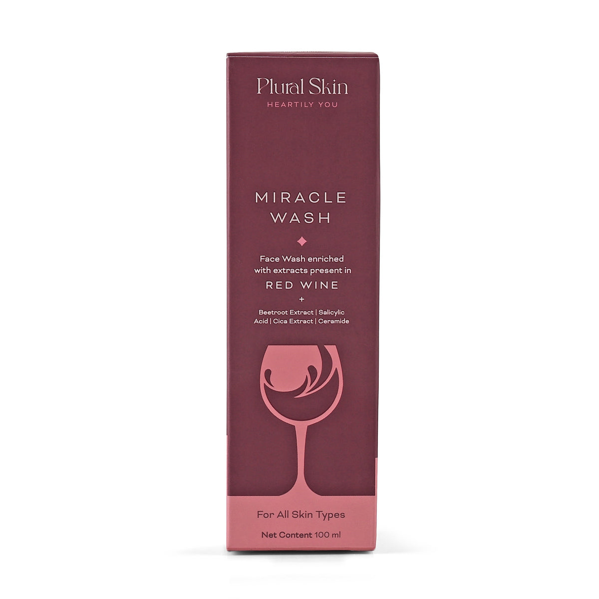 Two bottles of Plural Skin Miracle Wash, one in focus, highlighting the Buy One Get One offer. - Image 7