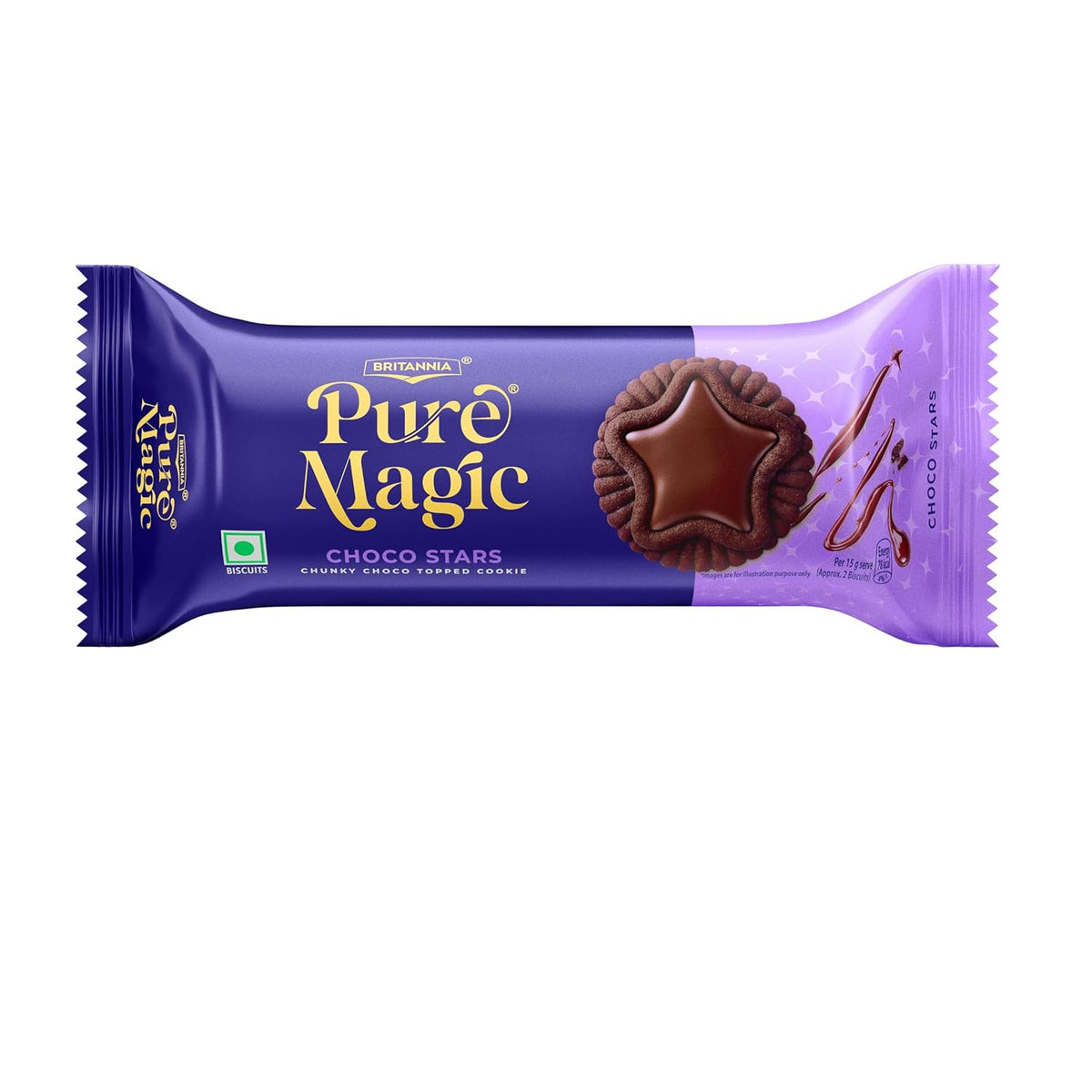 Britannia Pure Magic Choco Stars Cookies