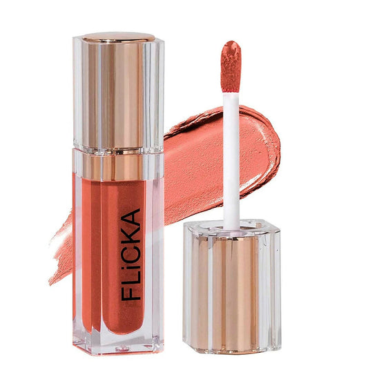 FLiCKA R U Ready Matte Finish liquid Lipstick Shade 06 Oat Meal