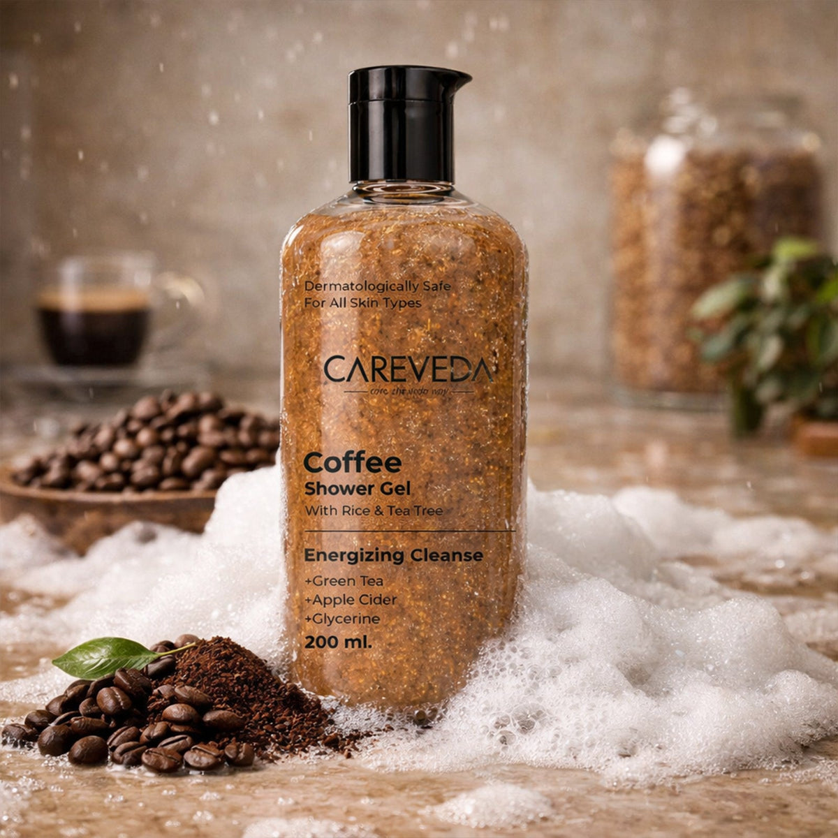 CareVeda Coffee Shower Gel 200ml
