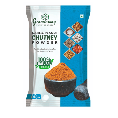 Graminway Garlic Peanut Chutney Powder