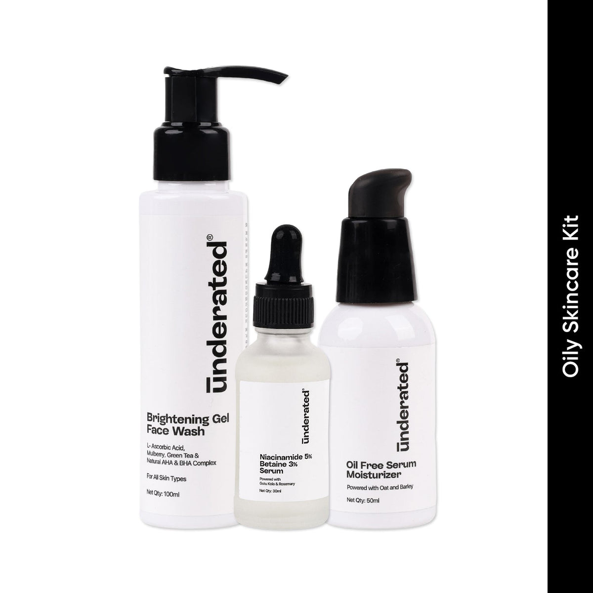Underated Oil Control Skincare Kit