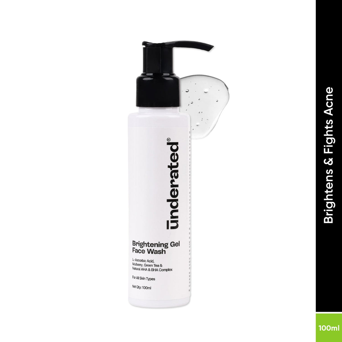 Underated Brightening Gel Face Wash 100gm