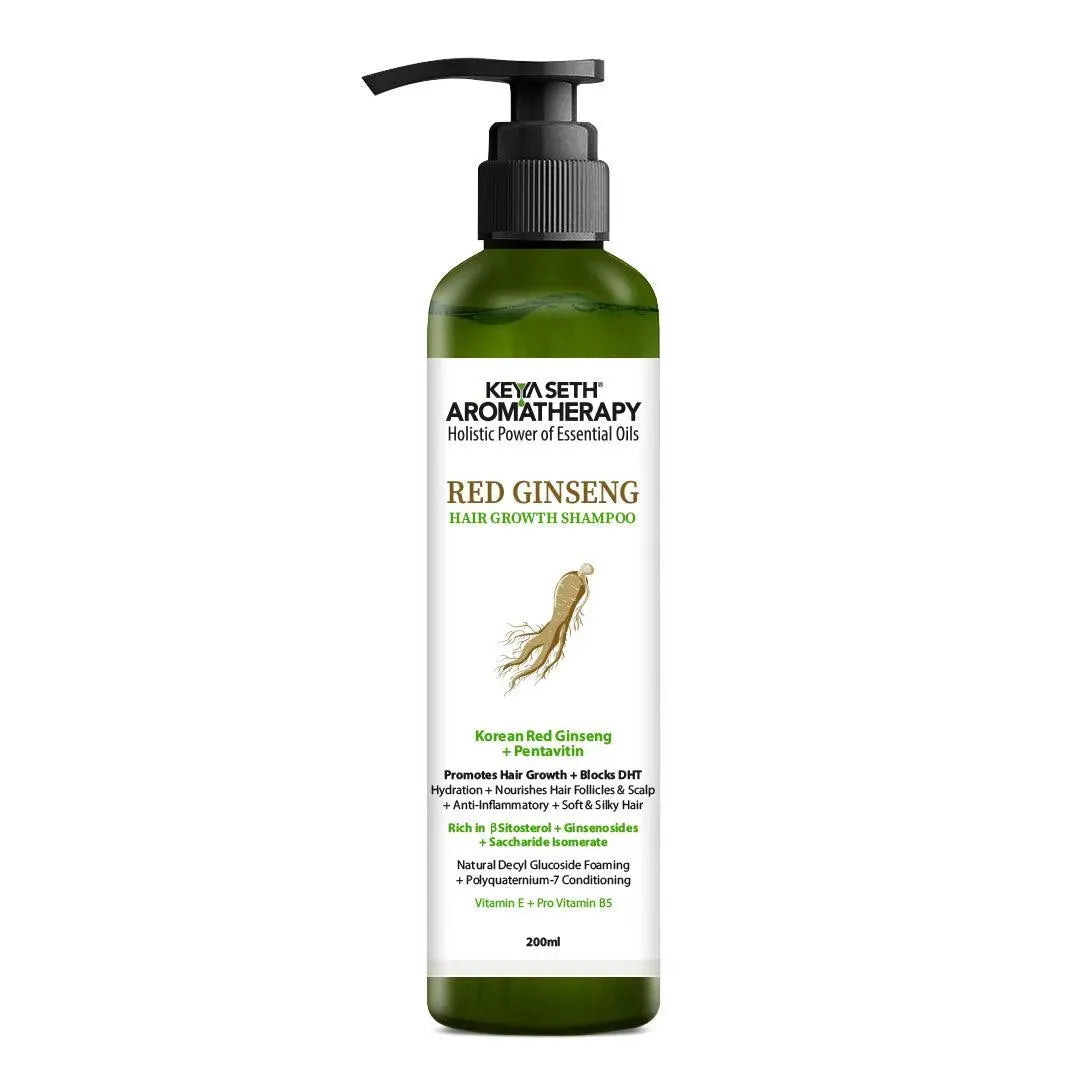 Keya Seth Aromatherapy Korean Red Ginseng Hair Growth Shampoo