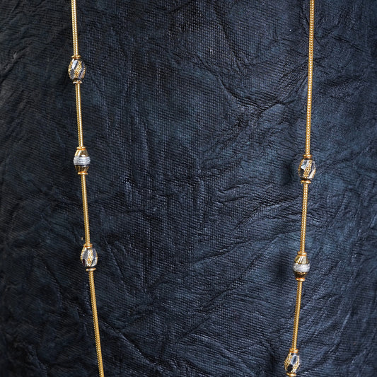 Pure Gold Beads Chain For Mangalsutra 23.24g