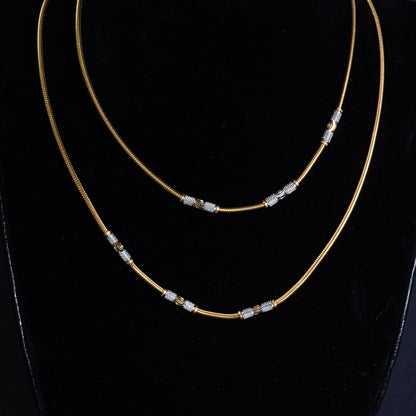 Pure Gold Beads Chain For Mangalsutra 22.59g