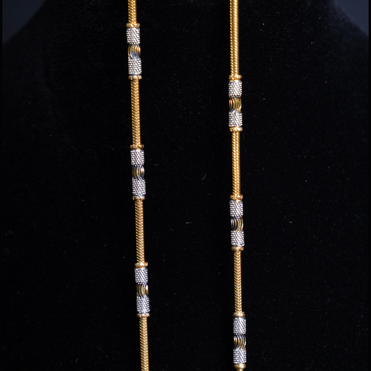 Pure Gold Beads Chain For Mangalsutra 22.59g