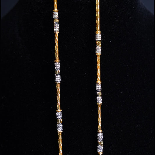 Pure Gold Beads Chain For Mangalsutra 22.59g