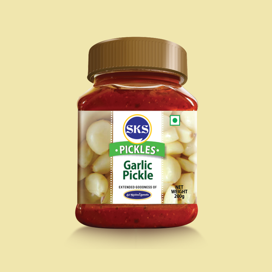 Sri Krishna Garlic Pickle - PUSHMYCART