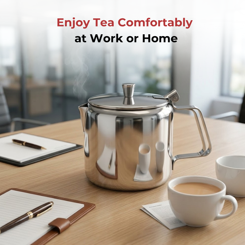 Vinod Stainless Steel Teapot – 750 ml - view 11