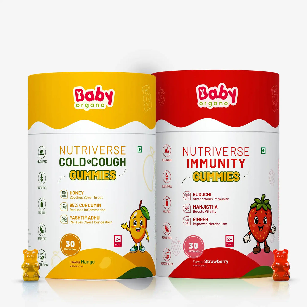 Babyorgano Nutriverse Gummies Combo