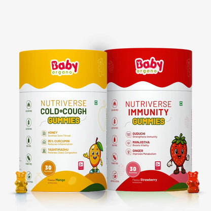 Babyorgano Nutriverse Gummies Combo